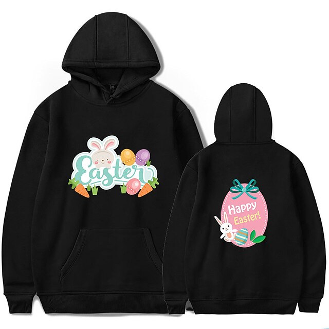 Inspired by Easter Costume Bunny Hoodie Cartoon 100% Polyester Anime Harajuku Graphic Kawaii Hoodie For Men's / Women's / Couple's
Inspired by Easter Costume Bunny Hoodie Cartoon 100% Polyester Anime Harajuku Graphic Kawaii Hoodie For Men's / Women's / Couple's