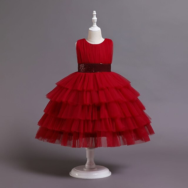 Kids Toddler Little Girls' Dress Plain Sequin Tulle Dress Party Performance Mesh Patchwork Wine Dusty Rose Knee-length Sleeveless Princess Beautiful Dresses Children's Day Spring Summer Slim 3-10
Kids Toddler Little Girls' Dress Plain Sequin Tulle Dress Party Performance Mesh Patchwork Wine Dusty Rose Knee-length Sleeveless Princess Beautiful Dresses Children's Day Spring Summer Slim 3-10