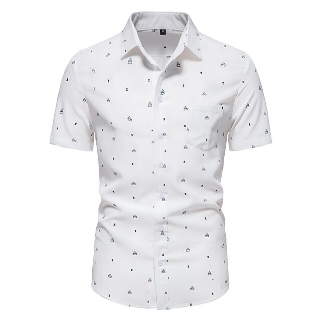 Men's Shirt Polka Dot Plus Size Turndown Holiday Short Sleeve Tops Color Block Casual Classic White / Summer
Men's Shirt Polka Dot Plus Size Turndown Holiday Short Sleeve Tops Color Block Casual Classic White / Summer