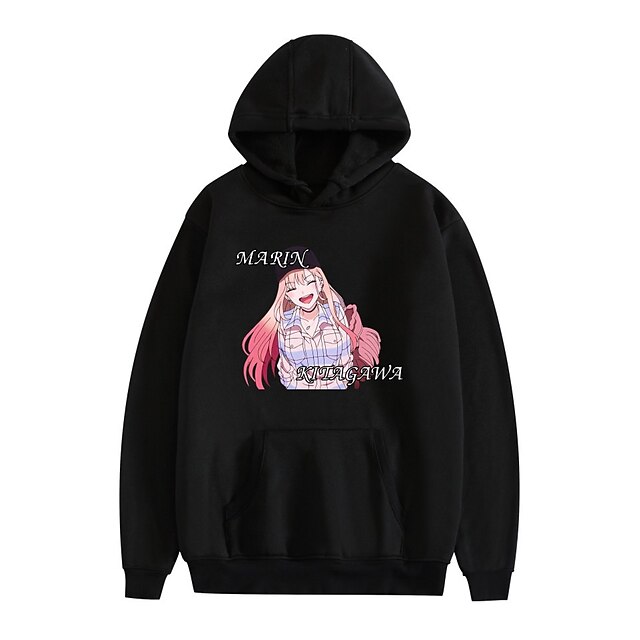 Inspired by My Dress-up Darling Marin Kitagawa Hoodie Cartoon 100% Polyester Anime Harajuku Graphic Kawaii Hoodie For Men's / Women's / Couple's
Inspired by My Dress-up Darling Marin Kitagawa Hoodie Cartoon 100% Polyester Anime Harajuku Graphic Kawaii Hoodie For Men's / Women's / Couple's