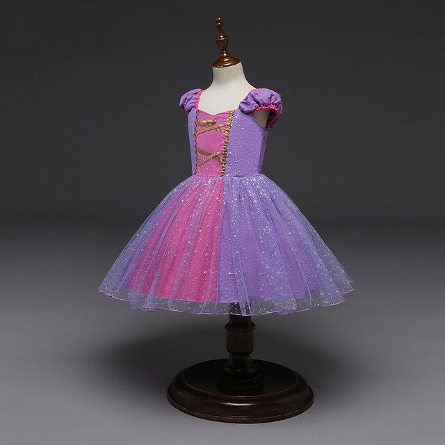 Kids Little Girls' Dress Color Block A Line Dress Special Occasion Mesh Purple Midi Sleeveless Princess Sweet Dresses Summer Regular Fit 1-5 Years
Kids Little Girls' Dress Color Block A Line Dress Special Occasion Mesh Purple Midi Sleeveless Princess Sweet Dresses Summer Regular Fit 1-5 Years