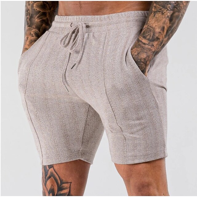 Men's Chic Modern Casual / Sporty Shorts Patchwork Knee Length Pants Daily Gym Micro-elastic Solid Colored Mid Waist Khaki Light gray Dark Gray Light Blue M L XL XXL 3XL
Men's Chic Modern Casual / Sporty Shorts Patchwork Knee Length Pants Daily Gym Micro-elastic Solid Colored Mid Waist Khaki Light gray Dark Gray Light Blue M L XL XXL 3XL