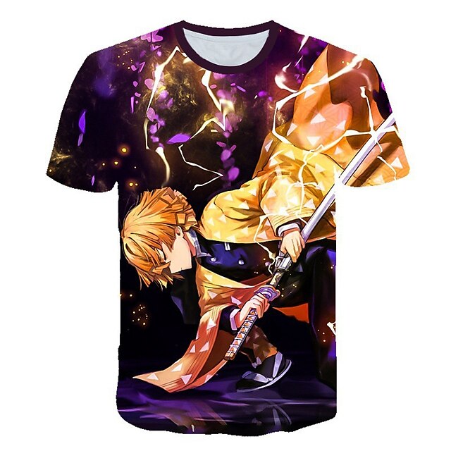 Inspired by Demon Slayer: Kimetsu no Yaiba Agatsuma Zenitsu T-shirt Cartoon 100% Polyester Anime Harajuku Graphic Kawaii T-shirt For Men's / Women's / Couple's
Inspired by Demon Slayer: Kimetsu no Yaiba Agatsuma Zenitsu T-shirt Cartoon 100% Polyester Anime Harajuku Graphic Kawaii T-shirt For Men's / Women's / Couple's