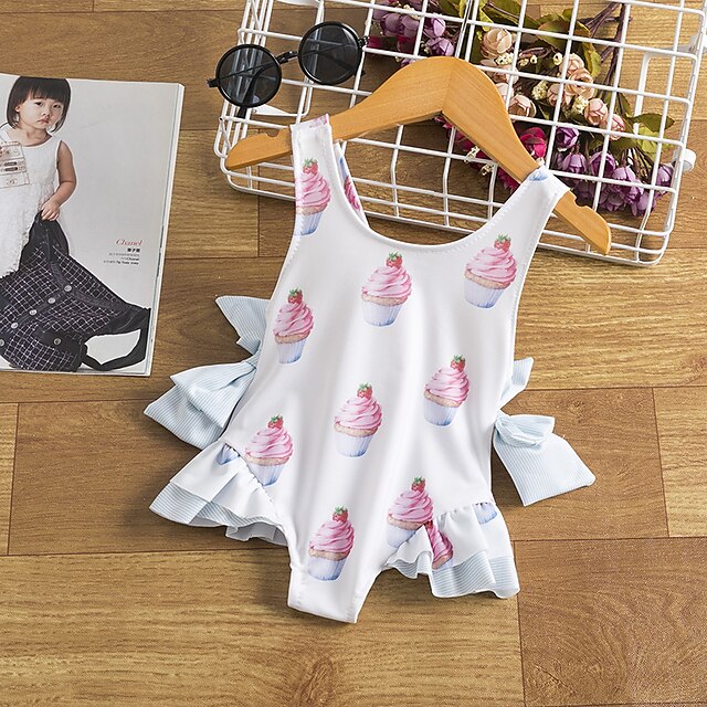 Kids Girls' Swimwear One Piece Swimsuit Backless Print Swimwear Color Block Sleeveless White Outdoor Cute Bathing Suits 1-5 Years
Kids Girls' Swimwear One Piece Swimsuit Backless Print Swimwear Color Block Sleeveless White Outdoor Cute Bathing Suits 1-5 Years