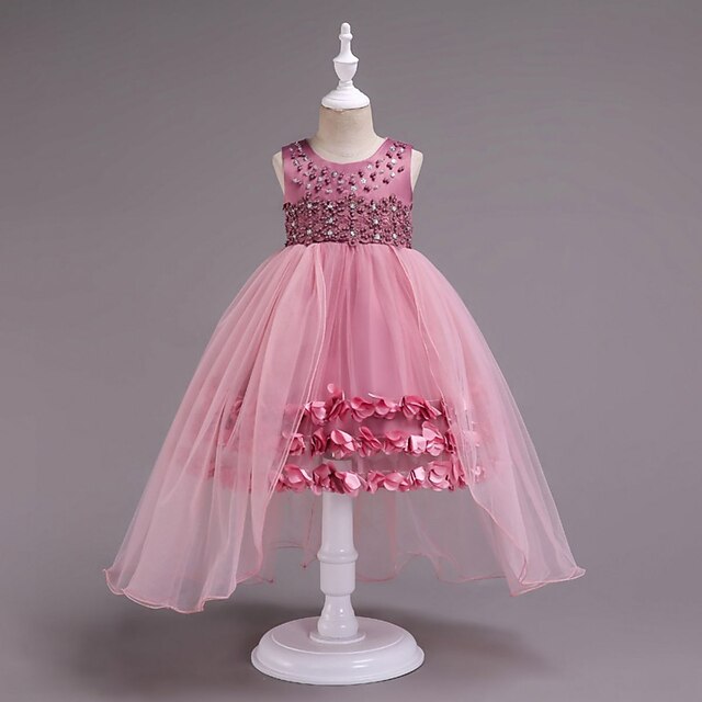Kids Little Girls' Dress Flower Tulle Dress Party Performance Beaded Patchwork Wine Dusty Rose Royal Blue Midi Sleeveless Beautiful Sweet Dresses Children's Day Spring Summer Slim 3-10 Years
Kids Little Girls' Dress Flower Tulle Dress Party Performance Beaded Patchwork Wine Dusty Rose Royal Blue Midi Sleeveless Beautiful Sweet Dresses Children's Day Spring Summer Slim 3-10 Years