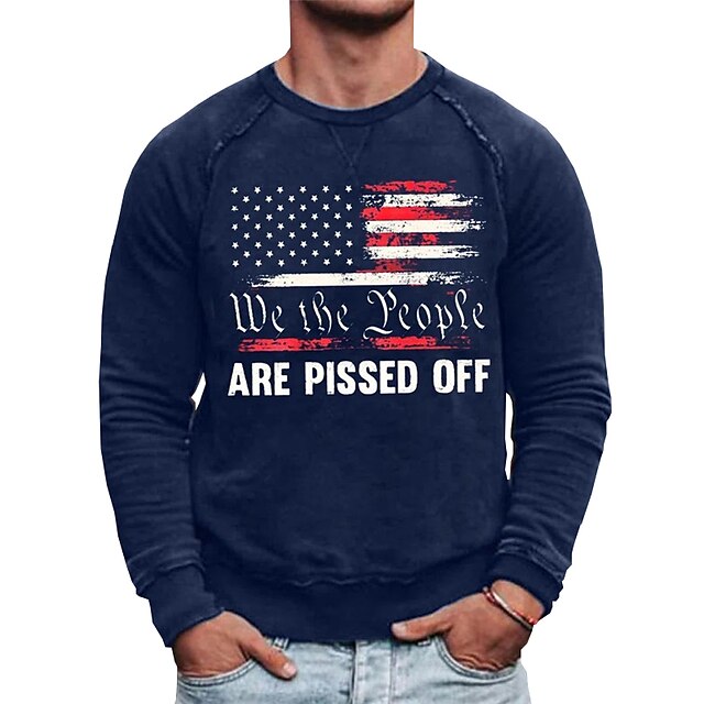 Men's Sweatshirt Pullover Graphic National Flag Letter Print Sports Outdoor Casual Daily Hot Stamping Basic Casual Hoodies Sweatshirts Blue Black Gray
Men's Sweatshirt Pullover Graphic National Flag Letter Print Sports Outdoor Casual Daily Hot Stamping Basic Casual Hoodies Sweatshirts Blue Black Gray