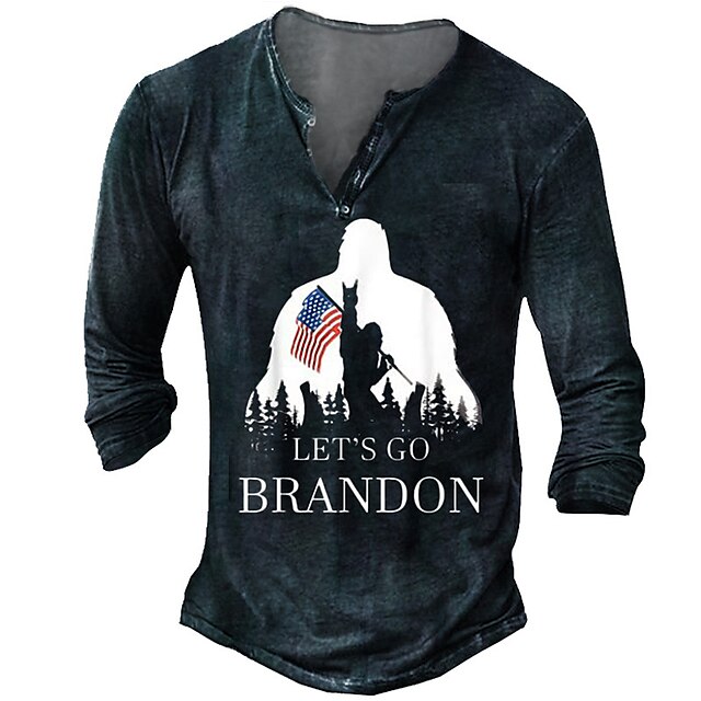 Men's Henley Shirt Tee T shirt 3D Print Graphic National Flag Plus Size Henley Casual Daily Button-Down Print Long Sleeve Tops Casual Retro Designer Military Navy Blue
Men's Henley Shirt Tee T shirt 3D Print Graphic National Flag Plus Size Henley Casual Daily Button-Down Print Long Sleeve Tops Casual Retro Designer Military Navy Blue