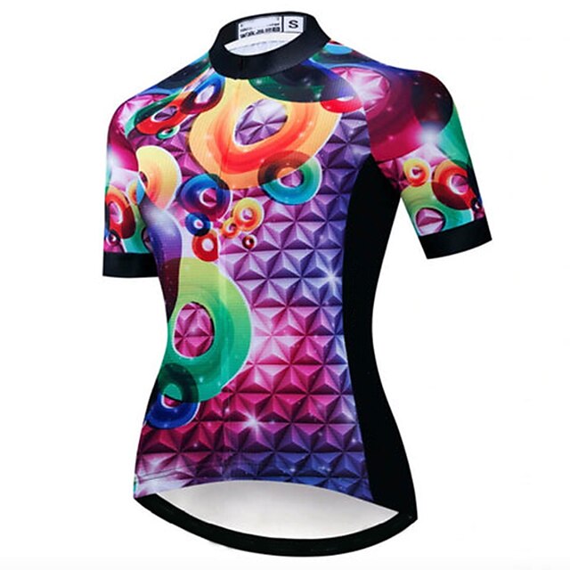 21Grams Women's Short Sleeve Cycling Jersey Summer Spandex Purple Bike Top Mountain Bike MTB Road Bike Cycling Quick Dry Moisture Wicking Sports Clothing Apparel / Athleisure
21Grams Women's Short Sleeve Cycling Jersey Summer Spandex Purple Bike Top Mountain Bike MTB Road Bike Cycling Quick Dry Moisture Wicking Sports Clothing Apparel / Athleisure