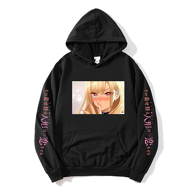 Inspired by My Dress-up Darling Marin Kitagawa Hoodie Anime 100% Polyester Anime Harajuku Graphic Kawaii Hoodie For Men's / Women's / Couple's
Inspired by My Dress-up Darling Marin Kitagawa Hoodie Anime 100% Polyester Anime Harajuku Graphic Kawaii Hoodie For Men's / Women's / Couple's
