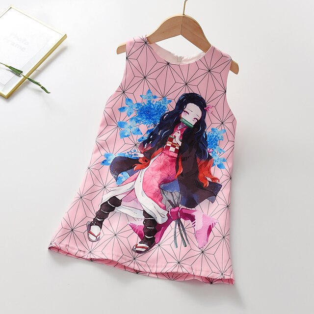 Inspired by Demon Slayer: Kimetsu no Yaiba Kamado Nezuko Cartoon Manga Terylene Anime Harajuku Graphic Kawaii Vest For Girls'
Inspired by Demon Slayer: Kimetsu no Yaiba Kamado Nezuko Cartoon Manga Terylene Anime Harajuku Graphic Kawaii Vest For Girls'