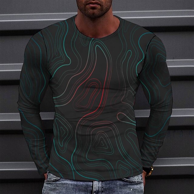 Men's Tee T shirt 3D Print Graphic Round Neck Casual Daily Print Long Sleeve Tops Fashion Designer Comfortable Big and Tall Blue
Men's Tee T shirt 3D Print Graphic Round Neck Casual Daily Print Long Sleeve Tops Fashion Designer Comfortable Big and Tall Blue