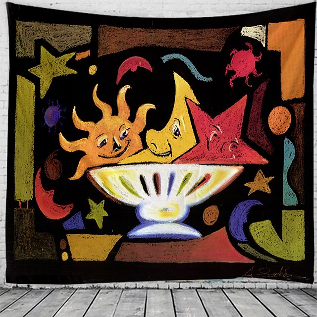 Abstractivy Moon Sun And Star Wall Tapestry Art Decor Blanket Curtain Hanging Home Bedroom Living Room Decoration Beautiful View From The Window
Abstractivy Moon Sun And Star Wall Tapestry Art Decor Blanket Curtain Hanging Home Bedroom Living Room Decoration Beautiful View From The Window