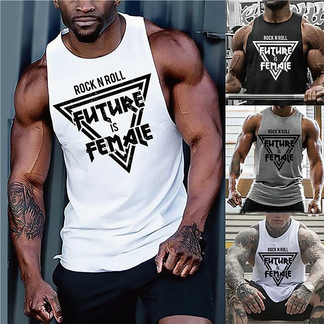 Men's Tank Top Vest Hot Stamping Graphic Prints Letter Plus Size Crew Neck Daily Sports Print Sleeveless Tops Fashion Classic Designer Hawaiian White Black Gray
Men's Tank Top Vest Hot Stamping Graphic Prints Letter Plus Size Crew Neck Daily Sports Print Sleeveless Tops Fashion Classic Designer Hawaiian White Black Gray