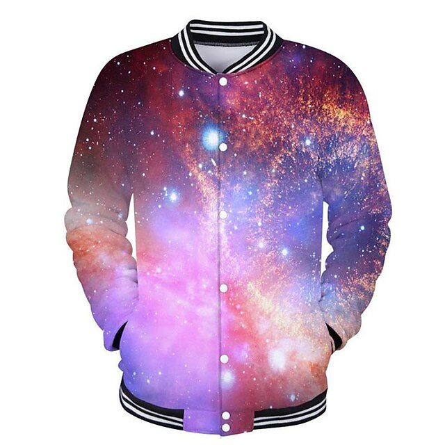 Men's Jacket Street Daily Going out Fall Spring Regular Coat Regular Fit Breathable Sporty Casual Streetwear Jacket Long Sleeve 3D Print Print Pocket Print Green Blue Gray
Men's Jacket Street Daily Going out Fall Spring Regular Coat Regular Fit Breathable Sporty Casual Streetwear Jacket Long Sleeve 3D Print Print Pocket Print Green Blue Gray