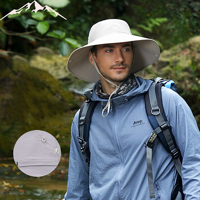 Men's Women's Sun Hat Fisherman Hat Hiking Hat Wide Brim Summer Outdoor UV Sun Protection Breathable Lightweight Soft Green Black khaki for Fishing Climbing Running
Men's Women's Sun Hat Fisherman Hat Hiking Hat Wide Brim Summer Outdoor UV Sun Protection Breathable Lightweight Soft Green Black khaki for Fishing Climbing Running