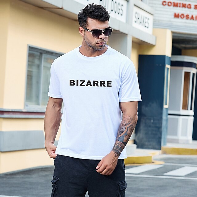 Men's T shirt Hot Stamping Graphic Prints Letter Crew Neck Street Casual Print Short Sleeve Tops Basic Fashion Designer Big and Tall White Black Khaki
Men's T shirt Hot Stamping Graphic Prints Letter Crew Neck Street Casual Print Short Sleeve Tops Basic Fashion Designer Big and Tall White Black Khaki