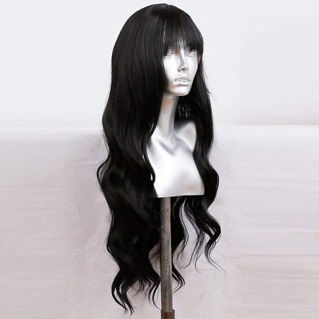 Synthetic Lace Wig Body Wave Style 12-26 inch Black Middle Part 132.5 lace front Wig All Wig Black
Synthetic Lace Wig Body Wave Style 12-26 inch Black Middle Part 132.5 lace front Wig All Wig Black