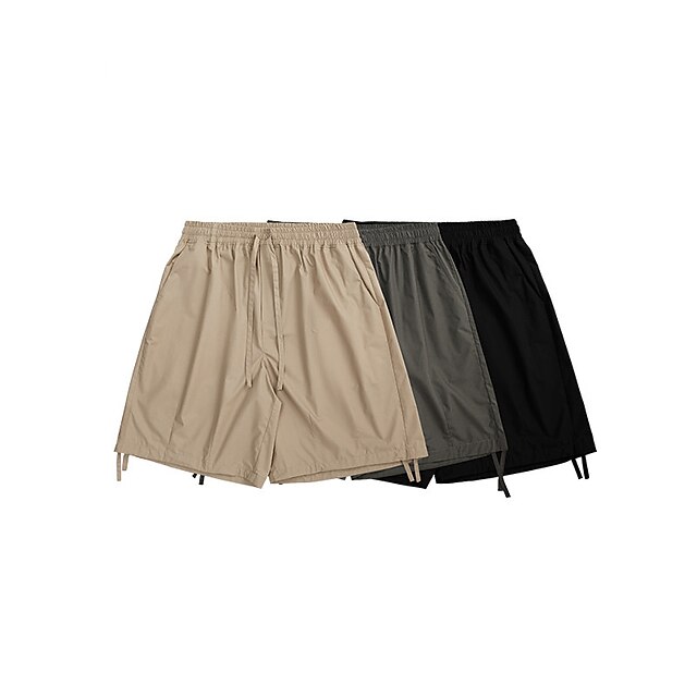 Men's Casual / Sporty Chino Shorts Drawstring Elastic Waist Knee Length Pants Casual Daily Micro-elastic Solid Color Comfort Breathable Mid Waist Green Black Khaki S M L XL
Men's Casual / Sporty Chino Shorts Drawstring Elastic Waist Knee Length Pants Casual Daily Micro-elastic Solid Color Comfort Breathable Mid Waist Green Black Khaki S M L XL