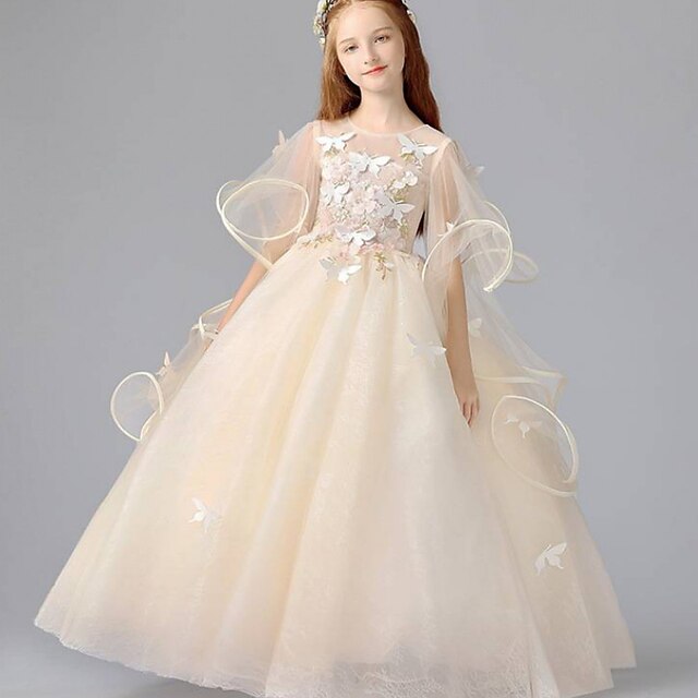 Kids Little Girls' Dress Graphic Butterfly A Line Dress Party Christening dress Ruched Mesh Khaki Maxi Half Sleeve Princess Cute Dresses Fall Spring Regular Fit 3-12 Years
Kids Little Girls' Dress Graphic Butterfly A Line Dress Party Christening dress Ruched Mesh Khaki Maxi Half Sleeve Princess Cute Dresses Fall Spring Regular Fit 3-12 Years
