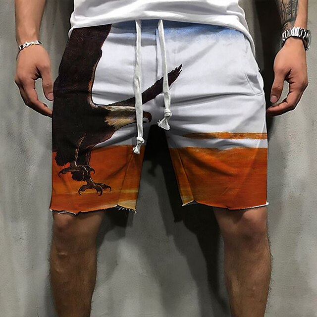 Men's Stylish Designer Shorts 3D Print Elastic Waist Short Pants Sports Outdoor Daily Micro-elastic Graphic Prints Owl Comfort Breathable Mid Waist Blue Brown S M L XL XXL
Men's Stylish Designer Shorts 3D Print Elastic Waist Short Pants Sports Outdoor Daily Micro-elastic Graphic Prints Owl Comfort Breathable Mid Waist Blue Brown S M L XL XXL