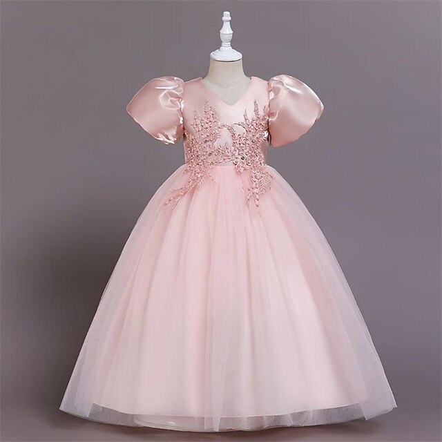 Kids Little Girls' Dress Plain Tulle Dress Party Performance Beaded Mesh White Pink Wine Maxi Short Sleeve Princess Cute Dresses Children's Day Spring Summer Slim 3-12 Years
Kids Little Girls' Dress Plain Tulle Dress Party Performance Beaded Mesh White Pink Wine Maxi Short Sleeve Princess Cute Dresses Children's Day Spring Summer Slim 3-12 Years