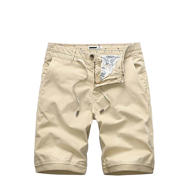 Men's Fashion Streetwear Shorts Zipper Pocket Short Pants Casual Daily Micro-elastic Solid Color Breathable Outdoor Mid Waist Green Light Green Khaki Red Navy Blue 32 34 36 38
Men's Fashion Streetwear Shorts Zipper Pocket Short Pants Casual Daily Micro-elastic Solid Color Breathable Outdoor Mid Waist Green Light Green Khaki Red Navy Blue 32 34 36 38