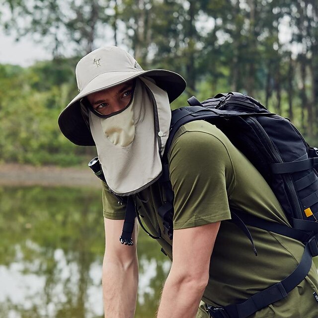 Men's Women's Sun Hat Fisherman Hat Hiking Hat Wide Brim Summer Outdoor UV Sun Protection Breathable Lightweight Soft Light Blue Green Blue for Fishing Climbing Running
Men's Women's Sun Hat Fisherman Hat Hiking Hat Wide Brim Summer Outdoor UV Sun Protection Breathable Lightweight Soft Light Blue Green Blue for Fishing Climbing Running