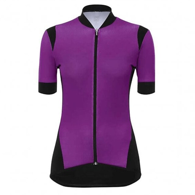 21Grams Women's Short Sleeve Cycling Jersey Summer Spandex Purple Color Block Bike Top Mountain Bike MTB Road Bike Cycling Quick Dry Moisture Wicking Sports Clothing Apparel / Stretchy / Athleisure
21Grams Women's Short Sleeve Cycling Jersey Summer Spandex Purple Color Block Bike Top Mountain Bike MTB Road Bike Cycling Quick Dry Moisture Wicking Sports Clothing Apparel / Stretchy / Athleisure