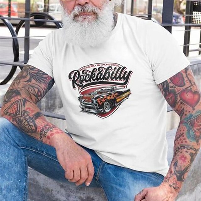 Men's T shirt Letter Round Neck Casual Daily Short Sleeve Tops Lightweight Fashion Big and Tall Sports White
Men's T shirt Letter Round Neck Casual Daily Short Sleeve Tops Lightweight Fashion Big and Tall Sports White