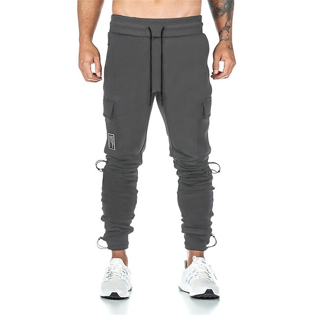 Men's Streetwear Athletic Jogger Cargo Pants Elastic Waist Multiple Pockets Pants Casual Daily Micro-elastic Solid Color Comfort Breathable Mid Waist Black Gray M L XL XXL 3XL
Men's Streetwear Athletic Jogger Cargo Pants Elastic Waist Multiple Pockets Pants Casual Daily Micro-elastic Solid Color Comfort Breathable Mid Waist Black Gray M L XL XXL 3XL