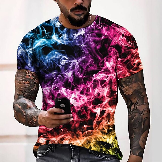 Men's Tee T shirt 3D Print Graphic Round Neck Casual Daily 3D Print Short Sleeve Tops Fashion Designer Cool Comfortable Red
Men's Tee T shirt 3D Print Graphic Round Neck Casual Daily 3D Print Short Sleeve Tops Fashion Designer Cool Comfortable Red