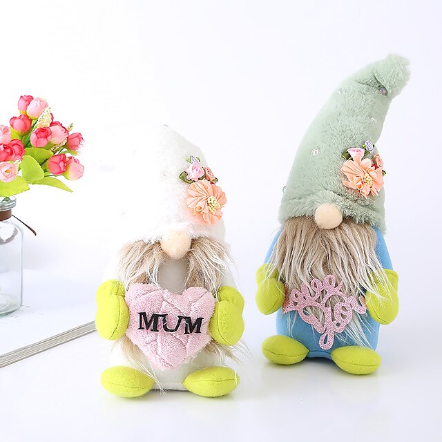 Mother's Day Doll Ornaments Dwarf Doll Holding Love Doll Standing Posture Faceless Doll Forest Man
Mother's Day Doll Ornaments Dwarf Doll Holding Love Doll Standing Posture Faceless Doll Forest Man
