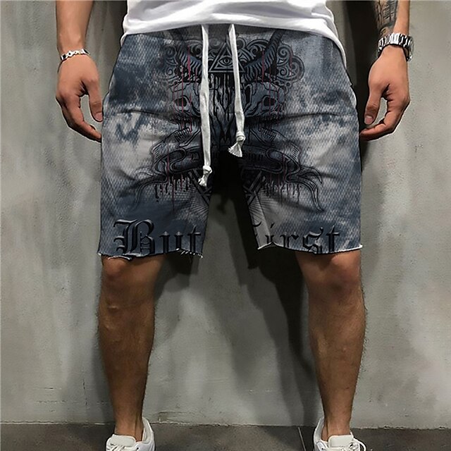 Men's Retro Vintage Designer Straight Shorts 3D Print Elastic Waist Knee Length Pants Sports Outdoor Daily Micro-elastic Graphic Prints Skull Comfort Breathable Mid Waist Gray S M L XL XXL
Men's Retro Vintage Designer Straight Shorts 3D Print Elastic Waist Knee Length Pants Sports Outdoor Daily Micro-elastic Graphic Prints Skull Comfort Breathable Mid Waist Gray S M L XL XXL