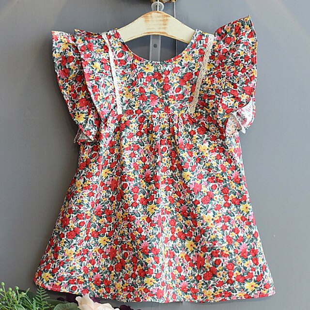 Kids Little Girls' Dress Floral Graphic A Line Dress Daily Ruched Ruffle Print Pink Knee-length Sleeveless Princess Cute Dresses Fall Summer Regular Fit 2-6 Years
Kids Little Girls' Dress Floral Graphic A Line Dress Daily Ruched Ruffle Print Pink Knee-length Sleeveless Princess Cute Dresses Fall Summer Regular Fit 2-6 Years
