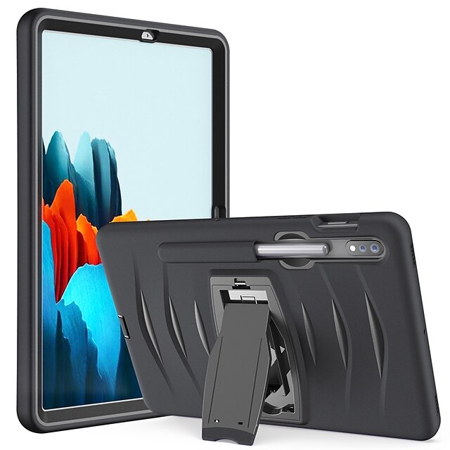 Tablet Case Cover For Samsung Galaxy Tab S8 S7 Portable Pencil Holder Shockproof Camouflage Solid Colored Silica Gel PC
Tablet Case Cover For Samsung Galaxy Tab S8 S7 Portable Pencil Holder Shockproof Camouflage Solid Colored Silica Gel PC