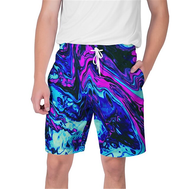 Men's Streetwear Hawaiian Shorts Beach Shorts 3D Print Elastic Drawstring Design Short Pants Casual Daily Graphic Color Block Breathable Soft Mid Waist Blue Black Royal Blue Yellow S M L XL XXL
Men's Streetwear Hawaiian Shorts Beach Shorts 3D Print Elastic Drawstring Design Short Pants Casual Daily Graphic Color Block Breathable Soft Mid Waist Blue Black Royal Blue Yellow S M L XL XXL