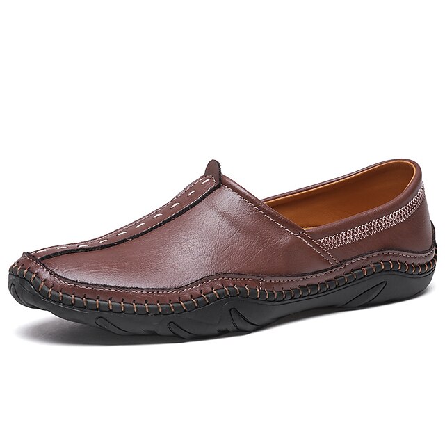 Men's Loafers Slip-Ons Summer Loafers Casual Vintage Outdoor Microfiber Light Yellow Dark Brown Black Spring
Men's Loafers Slip-Ons Summer Loafers Casual Vintage Outdoor Microfiber Light Yellow Dark Brown Black Spring