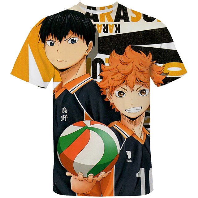 Inspired by Haikyuu Hinata Shoyo Nekoma high school T-shirt Cartoon 100% Polyester Anime Harajuku Graphic Kawaii T-shirt For Men's / Women's / Couple's
Inspired by Haikyuu Hinata Shoyo Nekoma high school T-shirt Cartoon 100% Polyester Anime Harajuku Graphic Kawaii T-shirt For Men's / Women's / Couple's