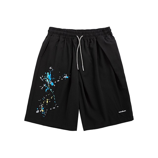 Men's Casual / Sporty Chino Shorts Drawstring Elastic Waist Knee Length Pants Casual Daily Micro-elastic Graffiti Comfort Breathable Mid Waist Black Gray S M L XL
Men's Casual / Sporty Chino Shorts Drawstring Elastic Waist Knee Length Pants Casual Daily Micro-elastic Graffiti Comfort Breathable Mid Waist Black Gray S M L XL