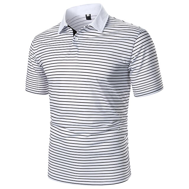 Men's Golf Shirt Dress Shirt Casual Shirt Striped Holiday Geometry Classic Collar Home Casual Color Block Button-Down Short Sleeve Tops Formal Classic Black / White Summer Shirts
Men's Golf Shirt Dress Shirt Casual Shirt Striped Holiday Geometry Classic Collar Home Casual Color Block Button-Down Short Sleeve Tops Formal Classic Black / White Summer Shirts
