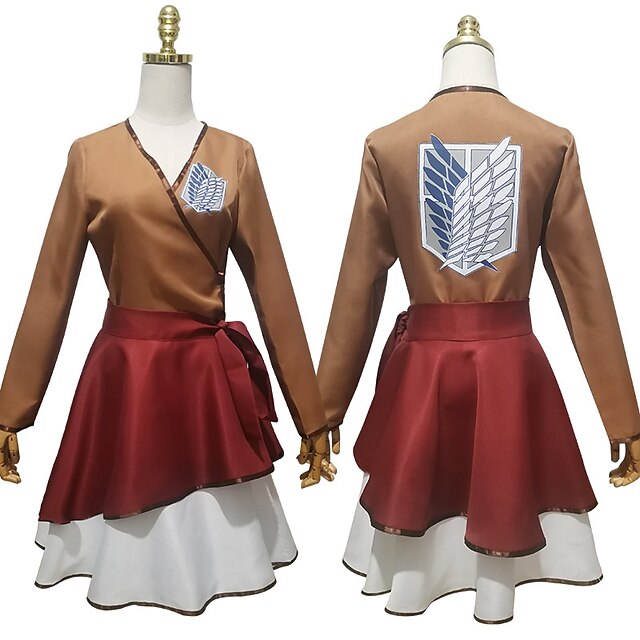 Inspired by Attack on Titan Cosplay Vanitas Anime Cosplay Costumes Japanese Cosplay Suits Top Skirt For Women's
Inspired by Attack on Titan Cosplay Vanitas Anime Cosplay Costumes Japanese Cosplay Suits Top Skirt For Women's