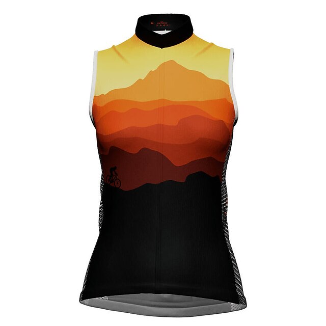 21Grams Women's Sleeveless Cycling Vest Summer Spandex Orange Bike Top Mountain Bike MTB Road Bike Cycling Quick Dry Moisture Wicking Sports Clothing Apparel / Stretchy / Athleisure
21Grams Women's Sleeveless Cycling Vest Summer Spandex Orange Bike Top Mountain Bike MTB Road Bike Cycling Quick Dry Moisture Wicking Sports Clothing Apparel / Stretchy / Athleisure