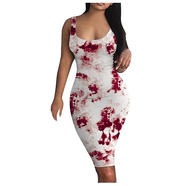 Women's Casual Dress Knee Length Dress Blue White Light Green Fuchsia Yellow Light Blue Sleeveless Print Print Summer Crew Neck Personalized Casual Modern 2022 S M L XL XXL
Women's Casual Dress Knee Length Dress Blue White Light Green Fuchsia Yellow Light Blue Sleeveless Print Print Summer Crew Neck Personalized Casual Modern 2022 S M L XL XXL