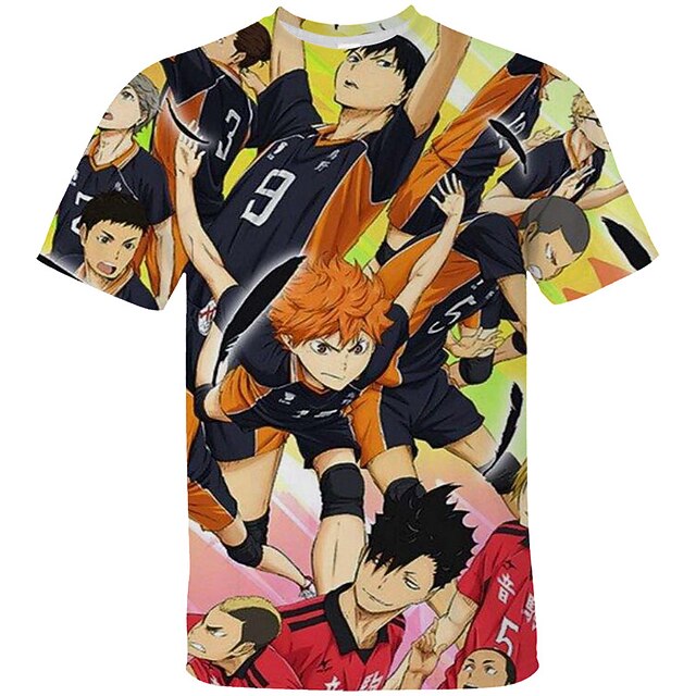 Inspired by Haikyuu Hinata Shoyo Nekoma high school T-shirt Cartoon 100% Polyester Anime Harajuku Graphic Kawaii T-shirt For Men's / Women's / Couple's
Inspired by Haikyuu Hinata Shoyo Nekoma high school T-shirt Cartoon 100% Polyester Anime Harajuku Graphic Kawaii T-shirt For Men's / Women's / Couple's