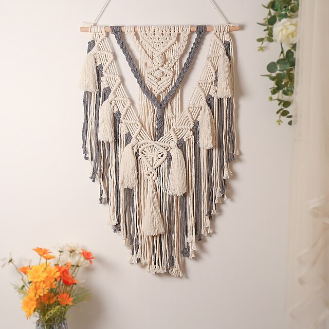 Hand Woven Bohemian Style Tapestry Wall Decoration Wall Hanging Household Decoration Products
Hand Woven Bohemian Style Tapestry Wall Decoration Wall Hanging Household Decoration Products