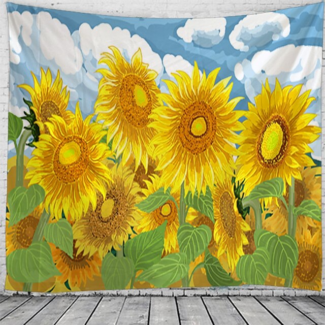 Sun Flower Oil Painting Wall Tapestry Art Decor Blanket Curtain Hanging Home Bedroom Living Room Decoration Beautiful View From The Window
Sun Flower Oil Painting Wall Tapestry Art Decor Blanket Curtain Hanging Home Bedroom Living Room Decoration Beautiful View From The Window