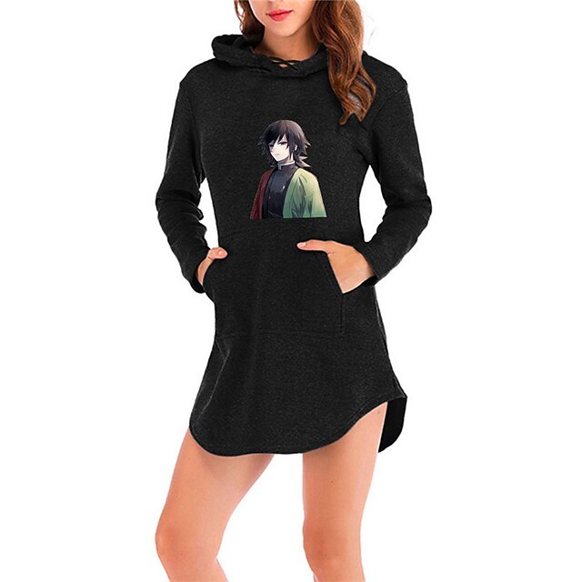 Inspired by Demon Slayer: Kimetsu no Yaiba Kamado Nezuko Agatsuma Zenitsu Kamado Tanjiro Dress Cartoon Polyester / Cotton Blend Anime Harajuku Graphic Kawaii Dress For Women's
Inspired by Demon Slayer: Kimetsu no Yaiba Kamado Nezuko Agatsuma Zenitsu Kamado Tanjiro Dress Cartoon Polyester / Cotton Blend Anime Harajuku Graphic Kawaii Dress For Women's