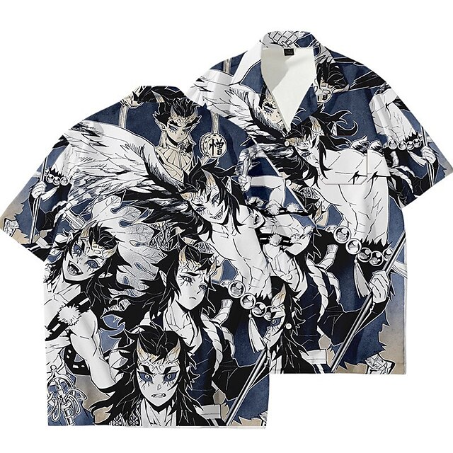 Inspired by Demon Slayer: Kimetsu no Yaiba Agatsuma Zenitsu Inosuke Hashibira Kokushibo Cartoon Manga Terylene Anime Harajuku Graphic Kawaii Top For Men's
Inspired by Demon Slayer: Kimetsu no Yaiba Agatsuma Zenitsu Inosuke Hashibira Kokushibo Cartoon Manga Terylene Anime Harajuku Graphic Kawaii Top For Men's