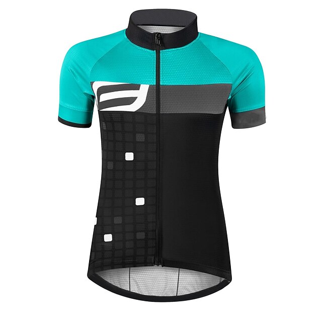 21Grams Women's Short Sleeve Cycling Jersey Summer Spandex Black Color Block Bike Top Mountain Bike MTB Road Bike Cycling Quick Dry Moisture Wicking Sports Clothing Apparel / Stretchy / Athleisure
21Grams Women's Short Sleeve Cycling Jersey Summer Spandex Black Color Block Bike Top Mountain Bike MTB Road Bike Cycling Quick Dry Moisture Wicking Sports Clothing Apparel / Stretchy / Athleisure