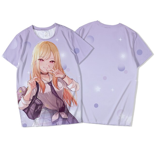 Inspired by My Dress-up Darling Marin Kitagawa T-shirt Cartoon 100% Polyester Anime Harajuku Graphic Kawaii T-shirt For Men's / Women's / Couple's
Inspired by My Dress-up Darling Marin Kitagawa T-shirt Cartoon 100% Polyester Anime Harajuku Graphic Kawaii T-shirt For Men's / Women's / Couple's
